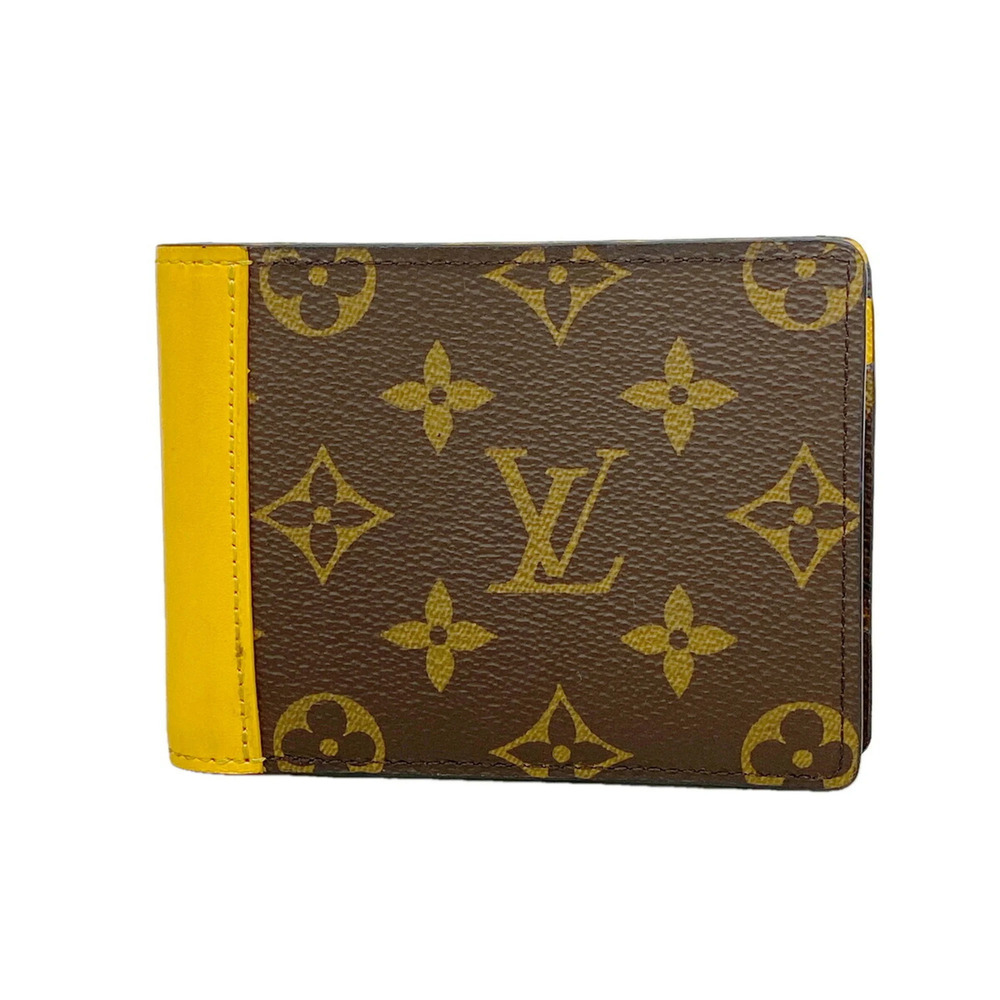 Louis Vuitton Monogram Macassar Portefeuille Multiple Wallet/Billfold M82538 ...